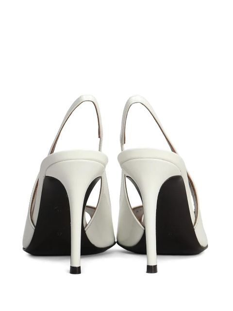 Giuseppe Zanotti 90mm Intriigo Open Toe sandals - White