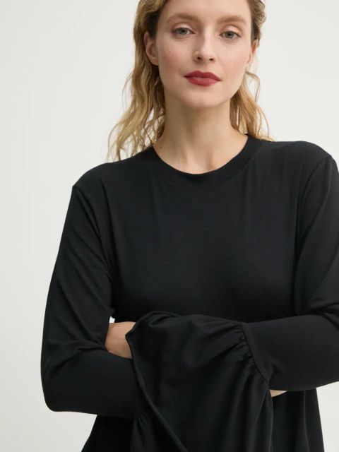 The Sleeper longsleeve damski kolor czarny SLLS08P002N