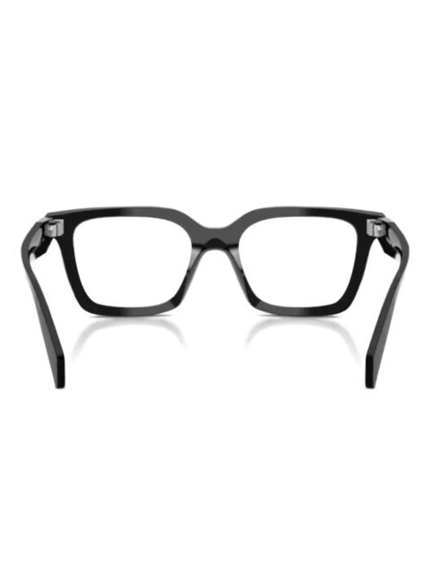 Prada Eyewear geometric-frame glasses - Black - zdjęcie produktu nr 1