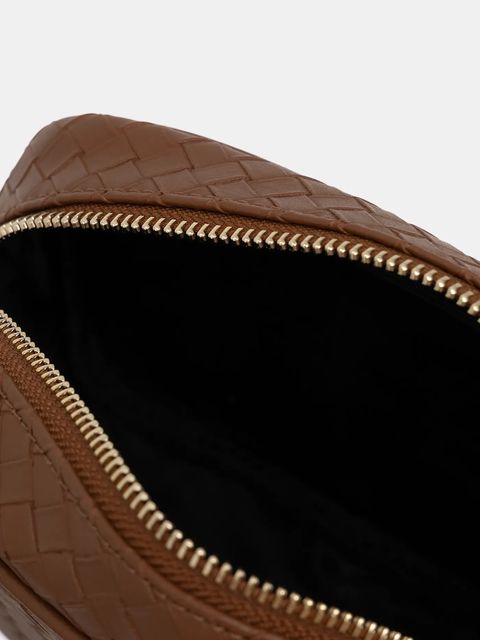 BOSS torebka Sandy Crossbody SQ kolor brązowy 50558012