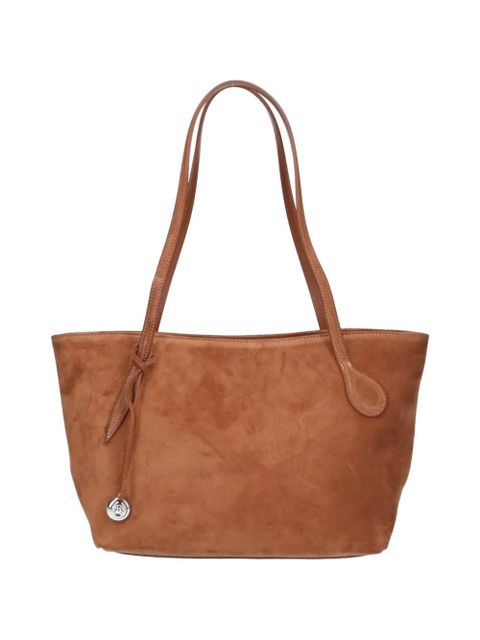 Liffner Sprout suede tote bag - Brown - zdjęcie produktu nr 1