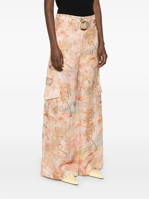 ZIMMERMANN Illuminate cargo pants - Orange - zdjęcie produktu nr 2