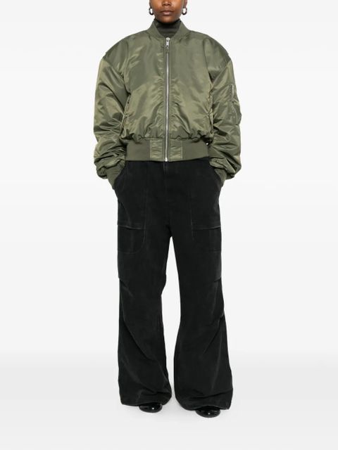 ENTIRE STUDIOS Broad zip-fastening bomber jacket - Green - zdjęcie produktu nr 2