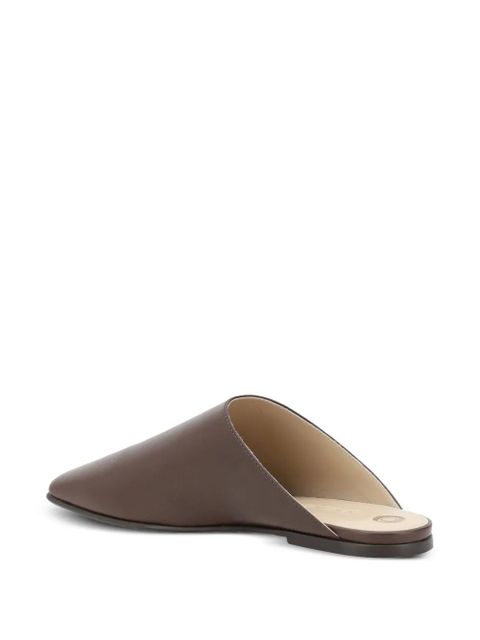 Loro Piana City mules - Brown