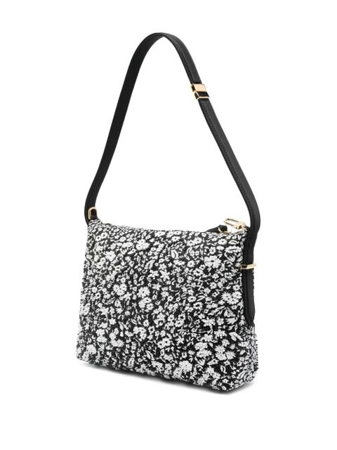 TOTEME Bevel floral shoulder bag - Black - zdjęcie produktu nr 2
