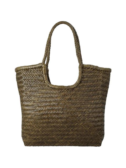 DRAGON DIFFUSION leather tote bag - Green - zdjęcie produktu nr 1