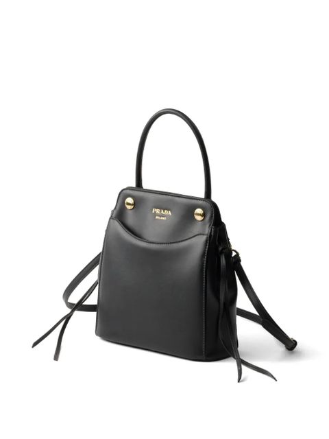 Prada Carry mini leather handbag - Black