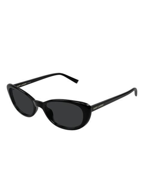 Saint Laurent Eyewear cat-eye sunglasses - Black - zdjęcie produktu nr 2