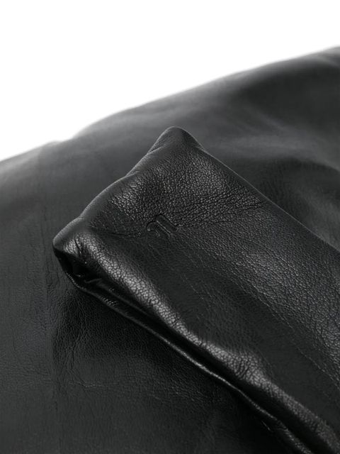 Nanushka Jen gathered tote bag - Black