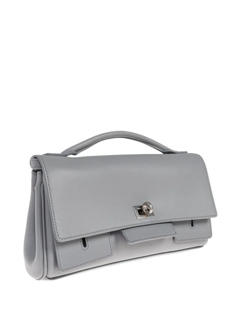 Balenciaga small Bel Air leather shoulder bag - Grey