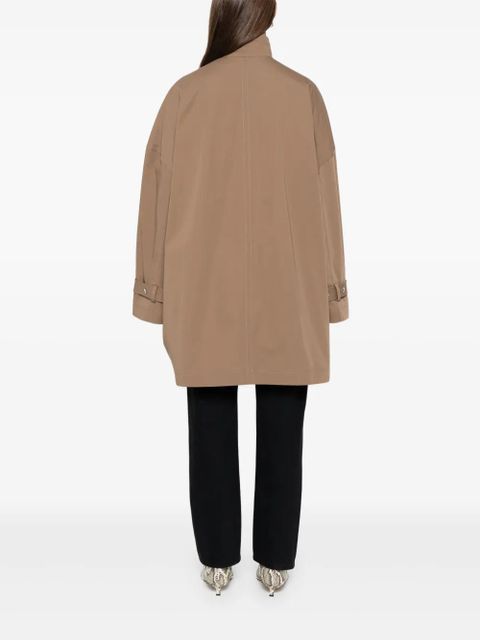 TOTEME oversized trench coat - Brown