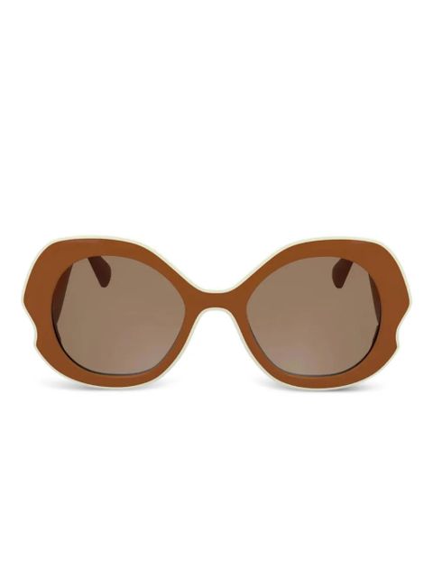 Longchamp round-frame sunglasses - Brown - zdjęcie produktu nr 1