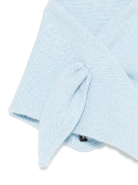 SANDRO wool scarf - Blue - zdjęcie produktu nr 2