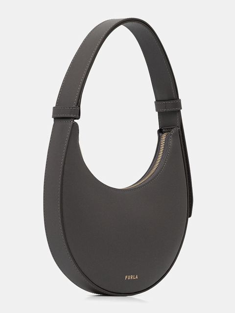 Furla torebka skórzana kolor szary WE00649.AX0733.4283S