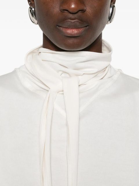 LEMAIRE roll-neck short-sleeve T-shirt - Neutrals
