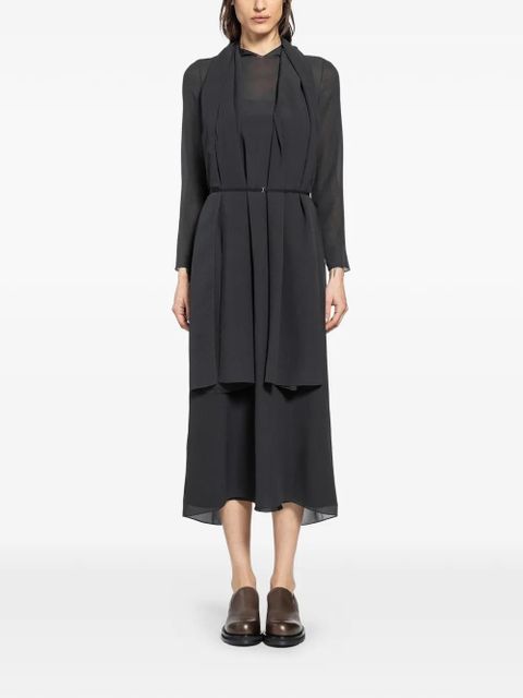 The Row Amede midi dress - Black - zdjęcie produktu nr 1