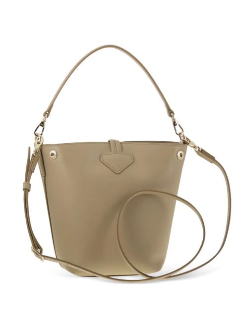 Longchamp Le Roseau leather bucket bag - Neutrals - zdjęcie produktu nr 2