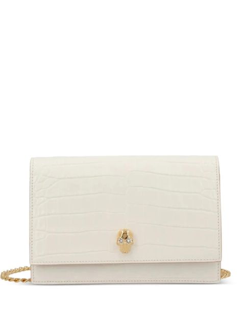 Alexander McQueen skull cross body bag - White - zdjęcie produktu nr 1