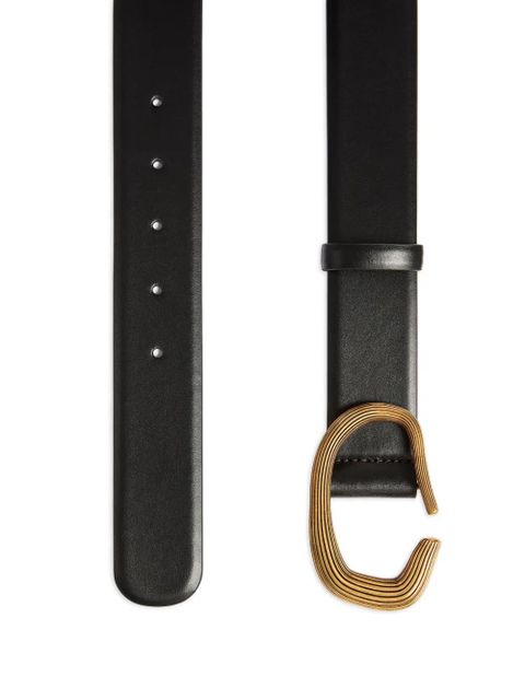 KHAITE Santa Fe belt - Black - zdjęcie produktu nr 2