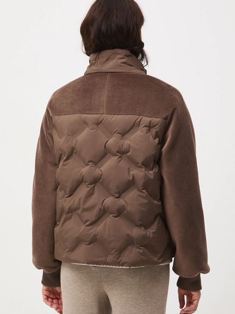 Medicine kurtka damska kolor brązowy - zdjęcie produktu nr 2