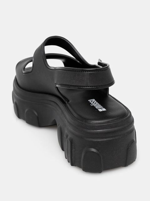 Melissa sandały MELISSA ELLA MOVE AD damskie kolor czarny na platformie M 36150.BH670 - zdjęcie produktu nr 2