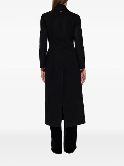 Alexander McQueen corset-detail coat - Black