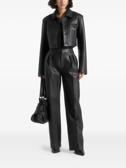 Manière De Voir pleated trousers - Black