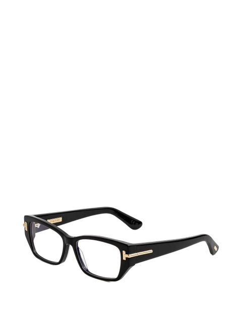 TOM FORD Eyewear geometric glasses - Black - zdjęcie produktu nr 2