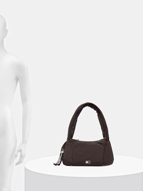 Tommy Jeans torebka kolor brązowy AW0AW18068