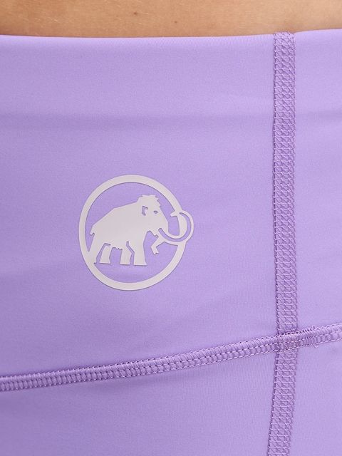 Mammut szorty sportowe Massone damskie kolor fioletowy gładkie high waist