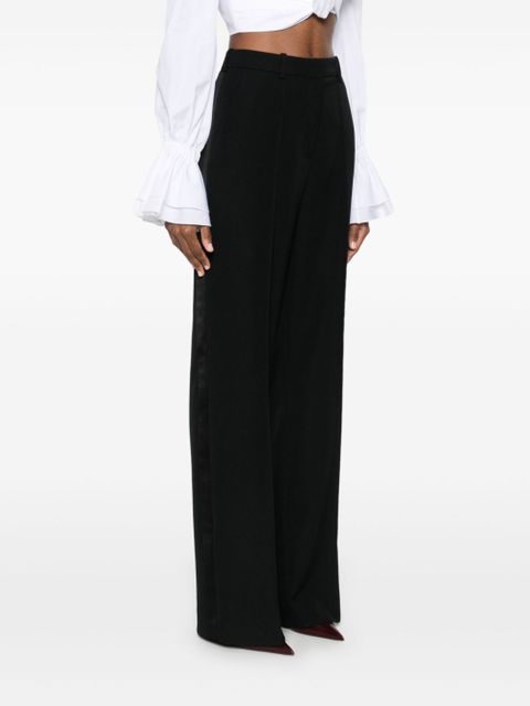 Balmain tailored grain de poudre trousers - Black