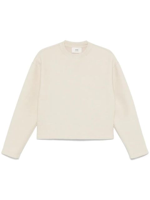 AMI Paris crew-neck sweater - Neutrals - zdjęcie produktu nr 1