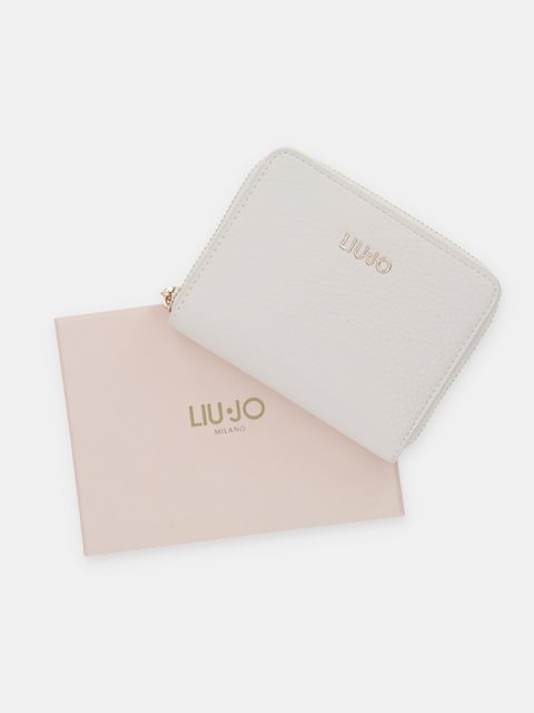 Liu Jo portfel damski kolor beżowy AA6156 E1109