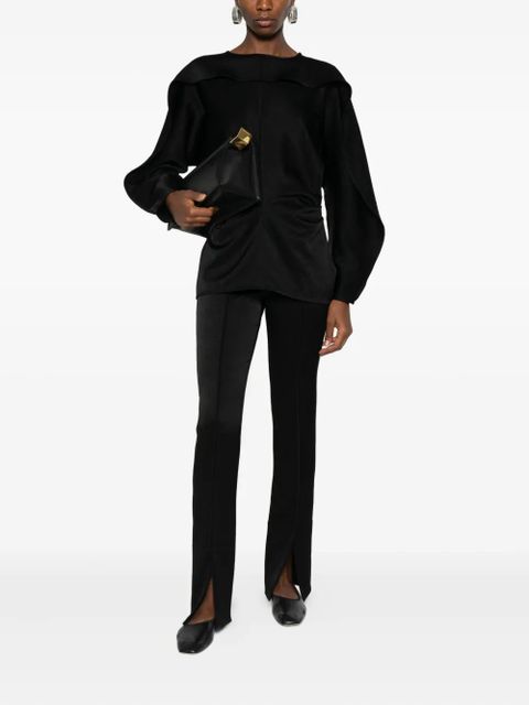 Nanushka pilgrim-collar top - Black - zdjęcie produktu nr 2