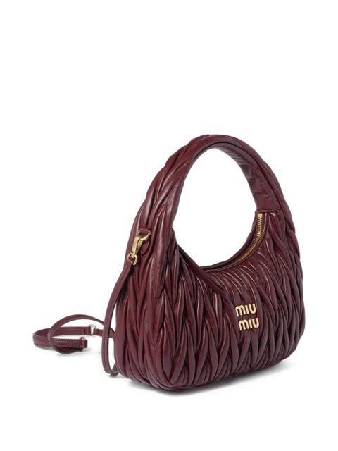 Miu Miu Wander leather tote bag - Red