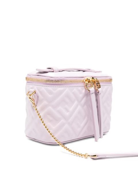 FENDI quilted-design shoulder bag - Purple