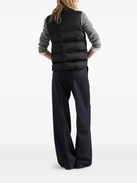 Prada Re-Nylon down vest - Black - zdjęcie produktu nr 2