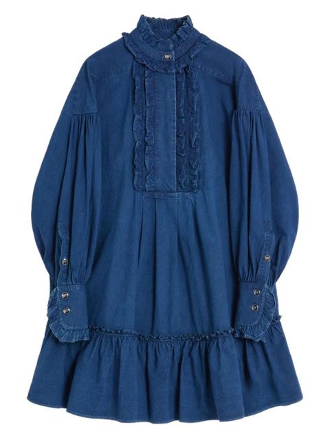 Valentino Garavani lightweight Denim Dress - Blue