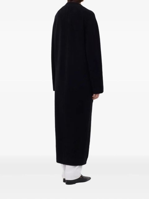 LouLou de Saison buttoned cardigan coat - Black