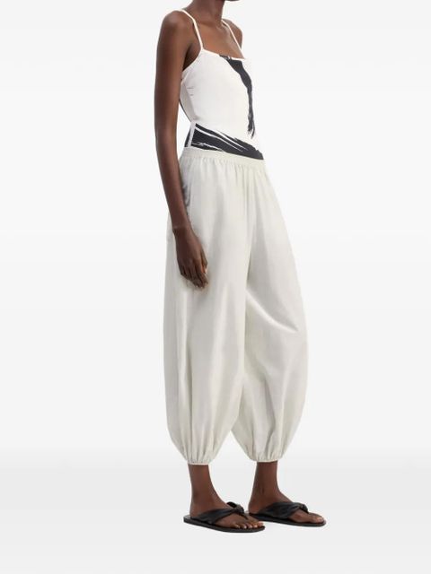 LouLou de Saison Almaya gathered trousers - Neutrals