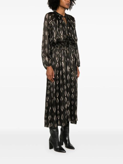 ISABEL MARANT Sana midi dress - Black