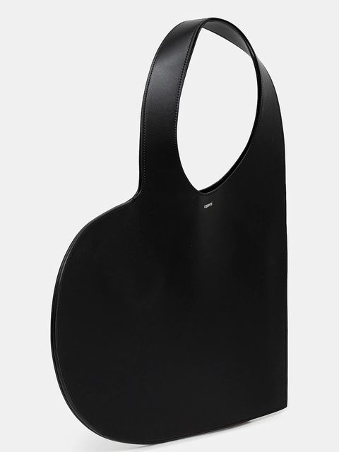 Coperni torebka skórzana Double Heart Tote kolor czarny COPBA113F6062 - zdjęcie produktu nr 2