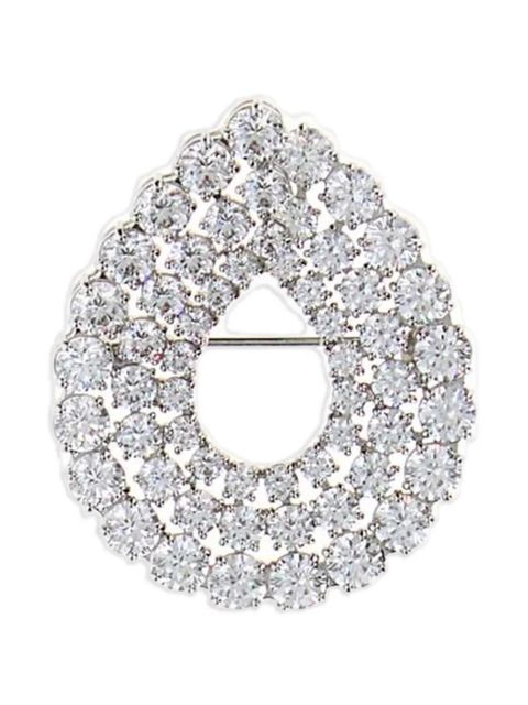 Swarovski Matrix brooch - Silver - zdjęcie produktu nr 1