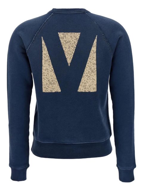 Valentino Garavani Panther Lady-print crew-neck sweatshirt - Blue - zdjęcie produktu nr 2