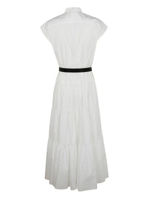 Max Mara Bairo tiered midi dress - White - zdjęcie produktu nr 2