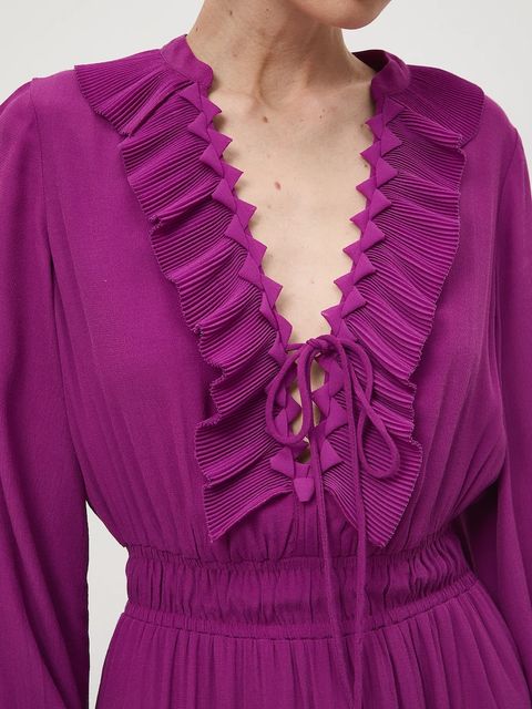 Medicine sukienka z wiskozy