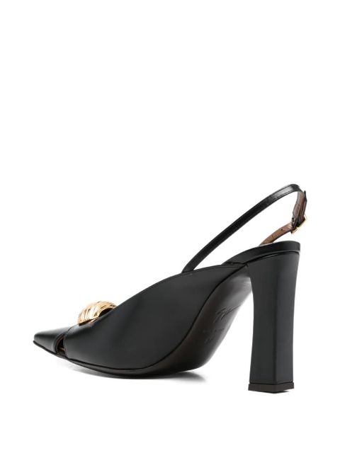 Giuseppe Zanotti cutout detail sandals - Black
