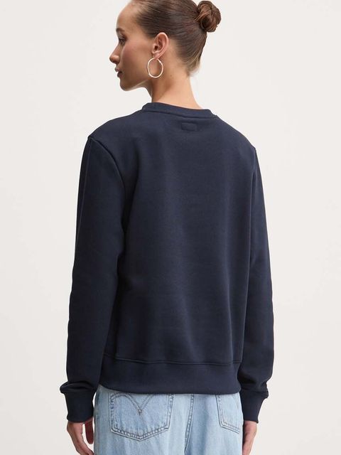 Guess Jeans bluza damska kolor granatowy z aplikacją W4YQ10 KC811 - zdjęcie produktu nr 2