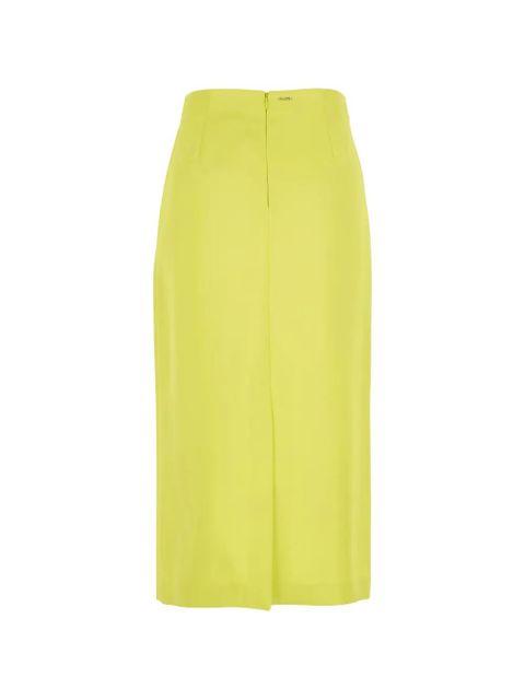 TWINSET zip-fastening skirt - Yellow - zdjęcie produktu nr 2