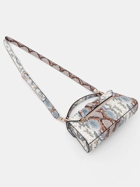 Guess torebka QUEENSLAND kolor niebieski HWKG96 55200